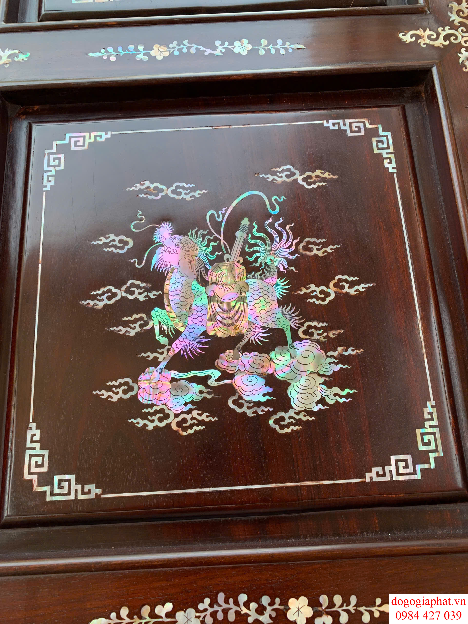 tranh cửu huyền thất tổ