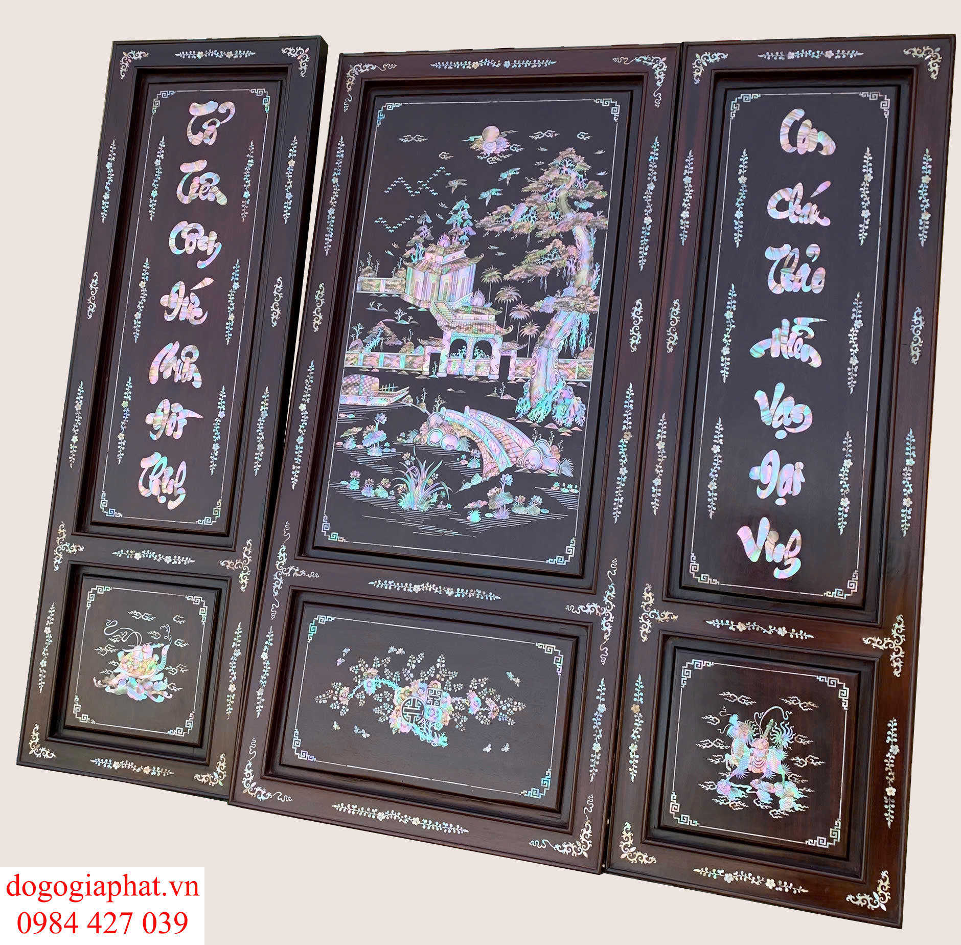 tranh cửu huyền thất tổ