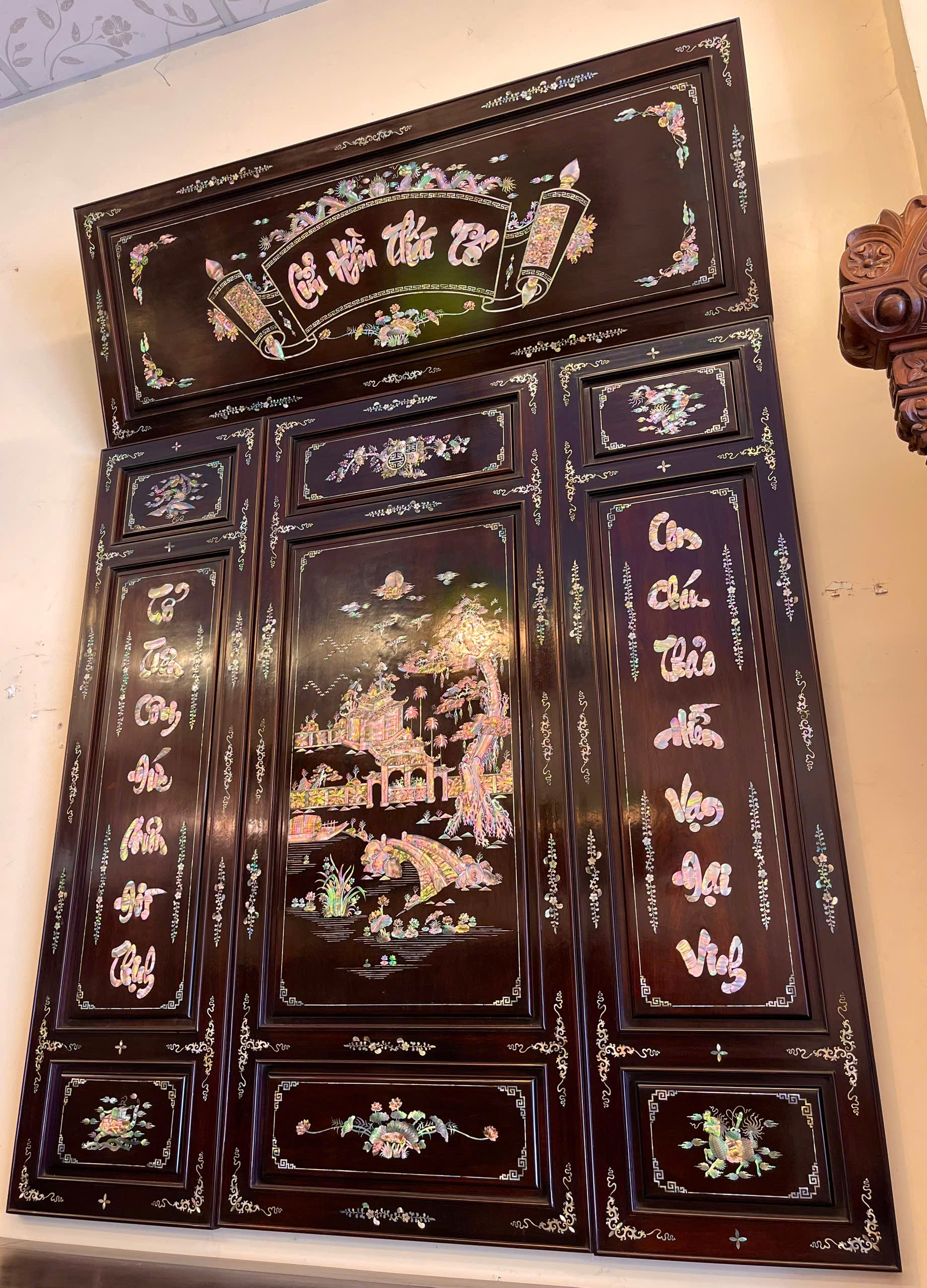 tranh cửu huyền thất tổ