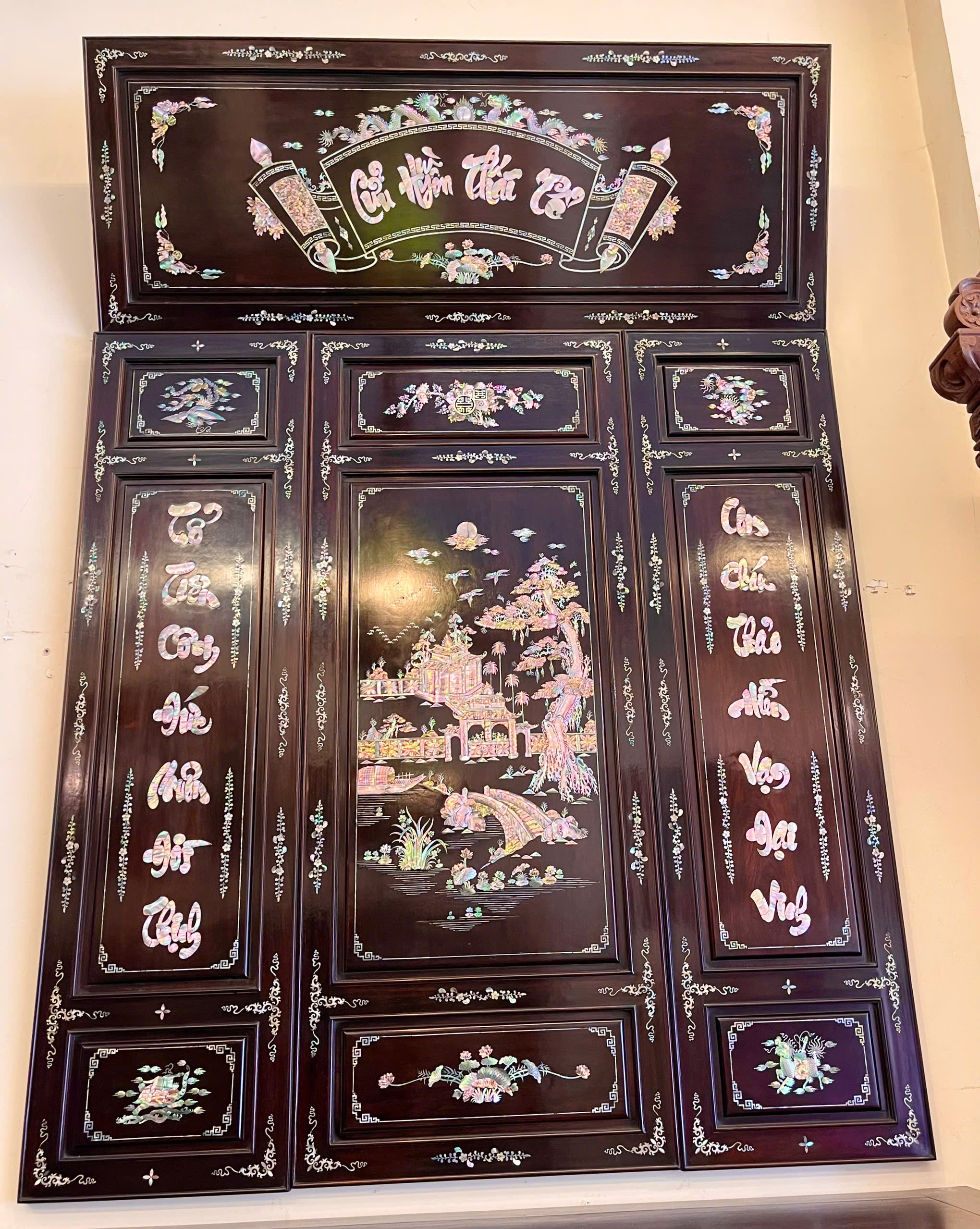 tranh cửu huyền thất tổ