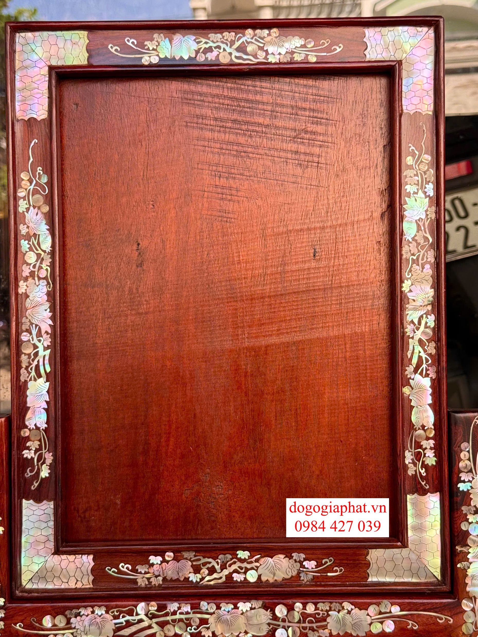 khung ảnh thờ gỗ cẩm lai