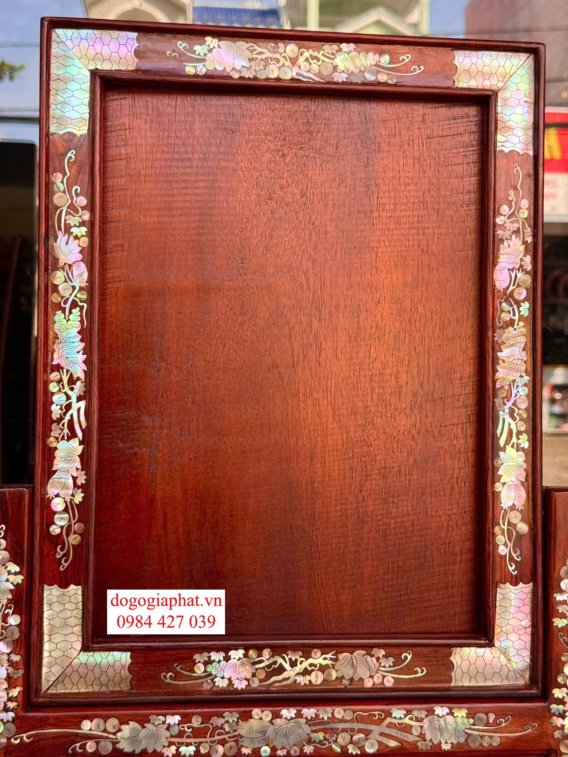 khung ảnh thờ gỗ cẩm lai