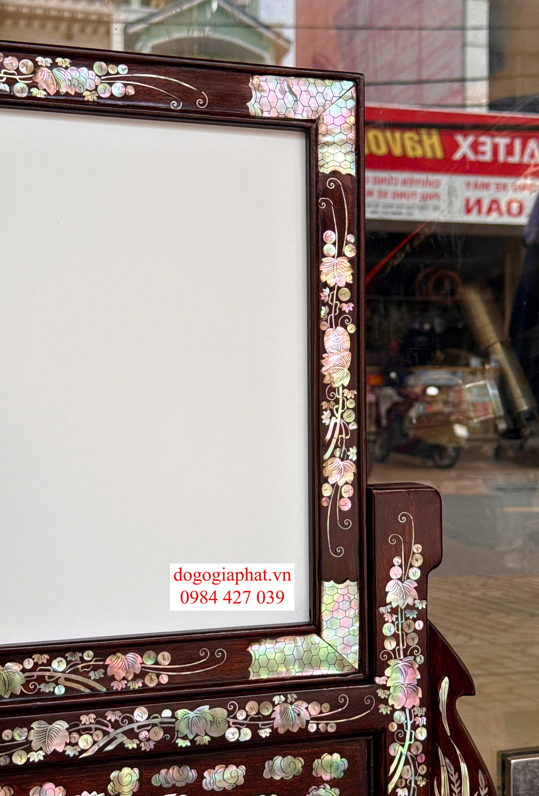 khung ảnh thờ đôi gỗ gụ