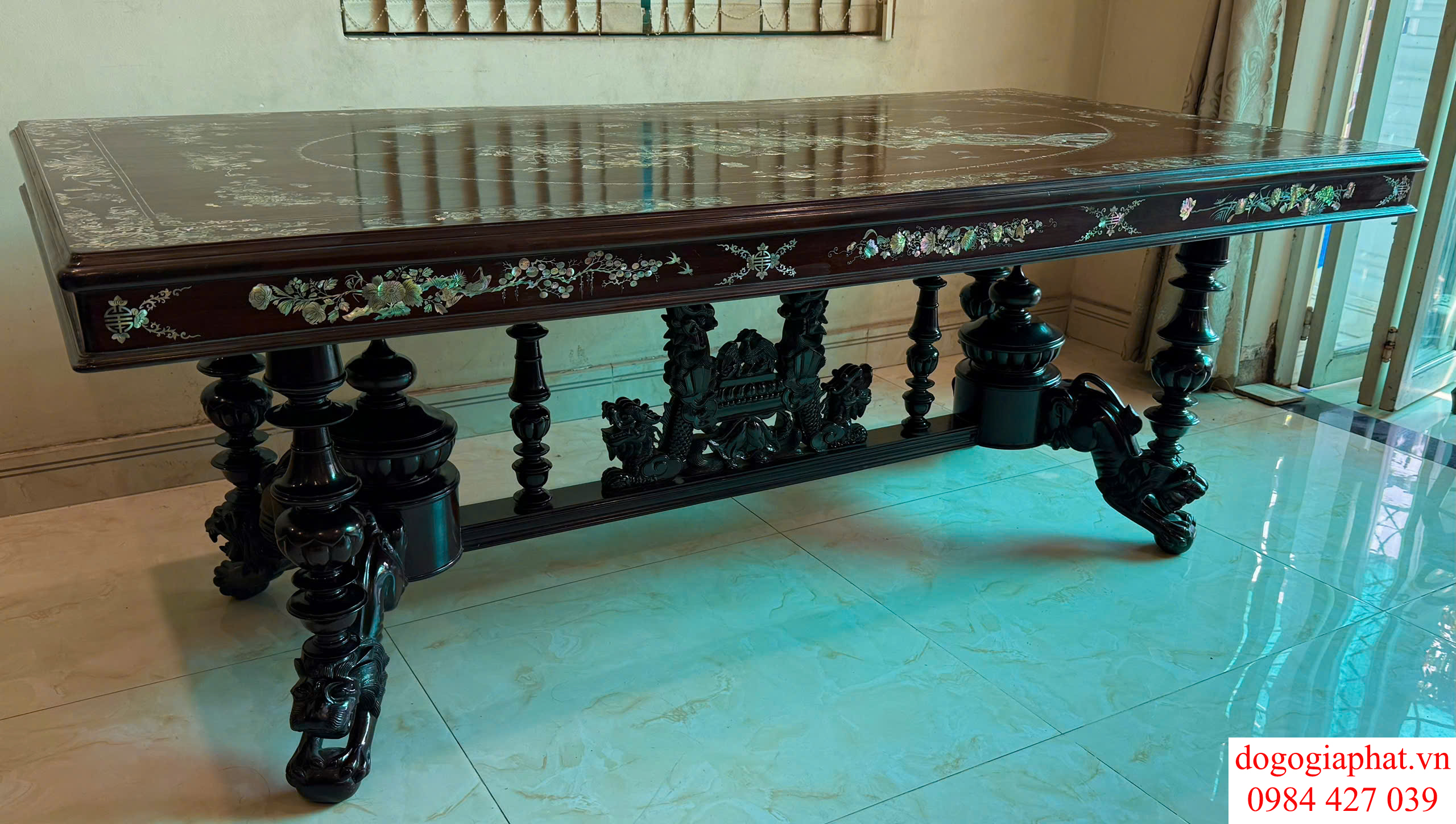 bộ ghế rẻ quạt cẩn ốc xà cừ