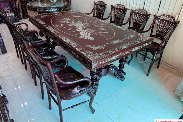 BỘ GHẾ RẺ QUẠT BÀN CẨN ỐC XÀ CỪ